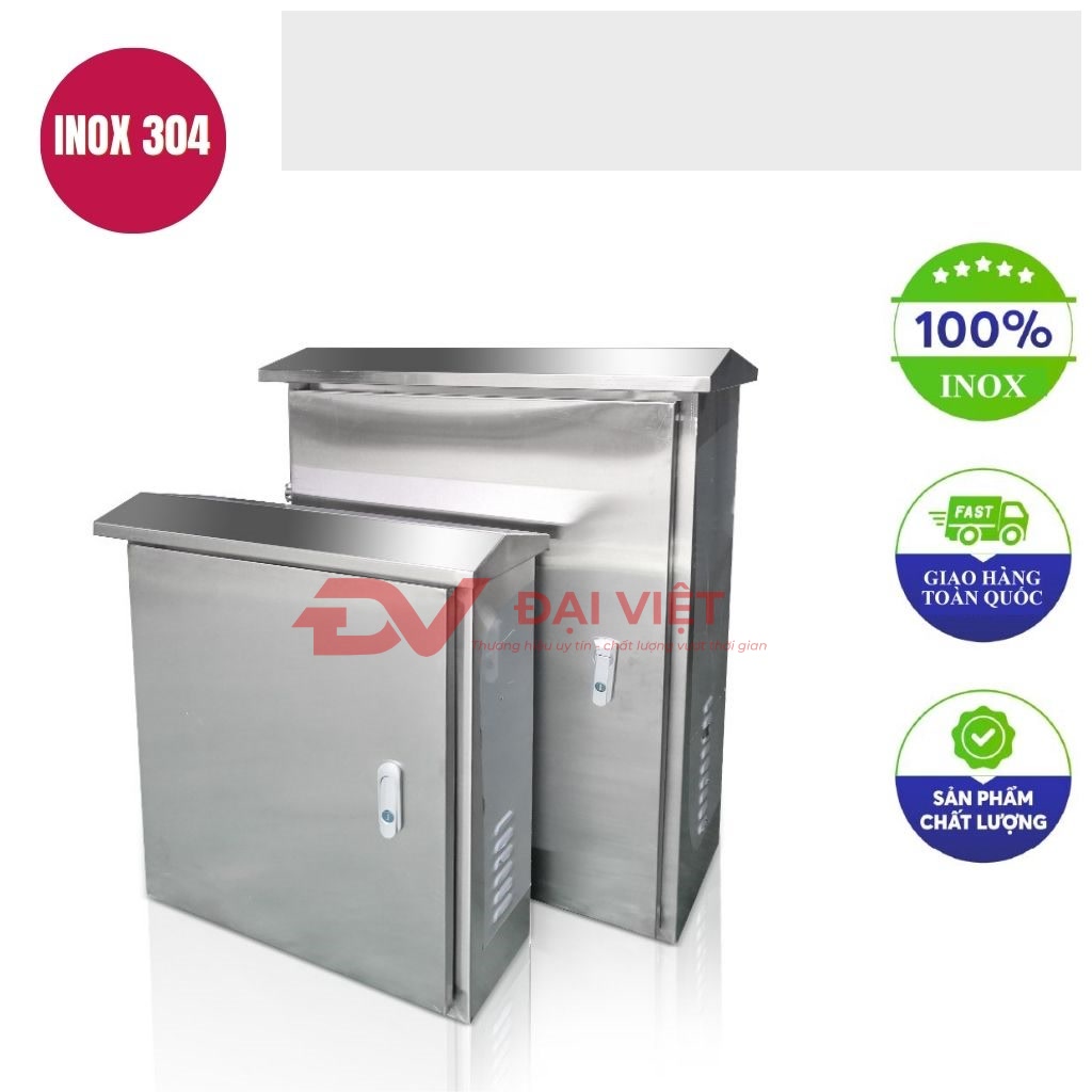 vo tu dien inox ngoai troi 1 lop cua 800x600x200mm