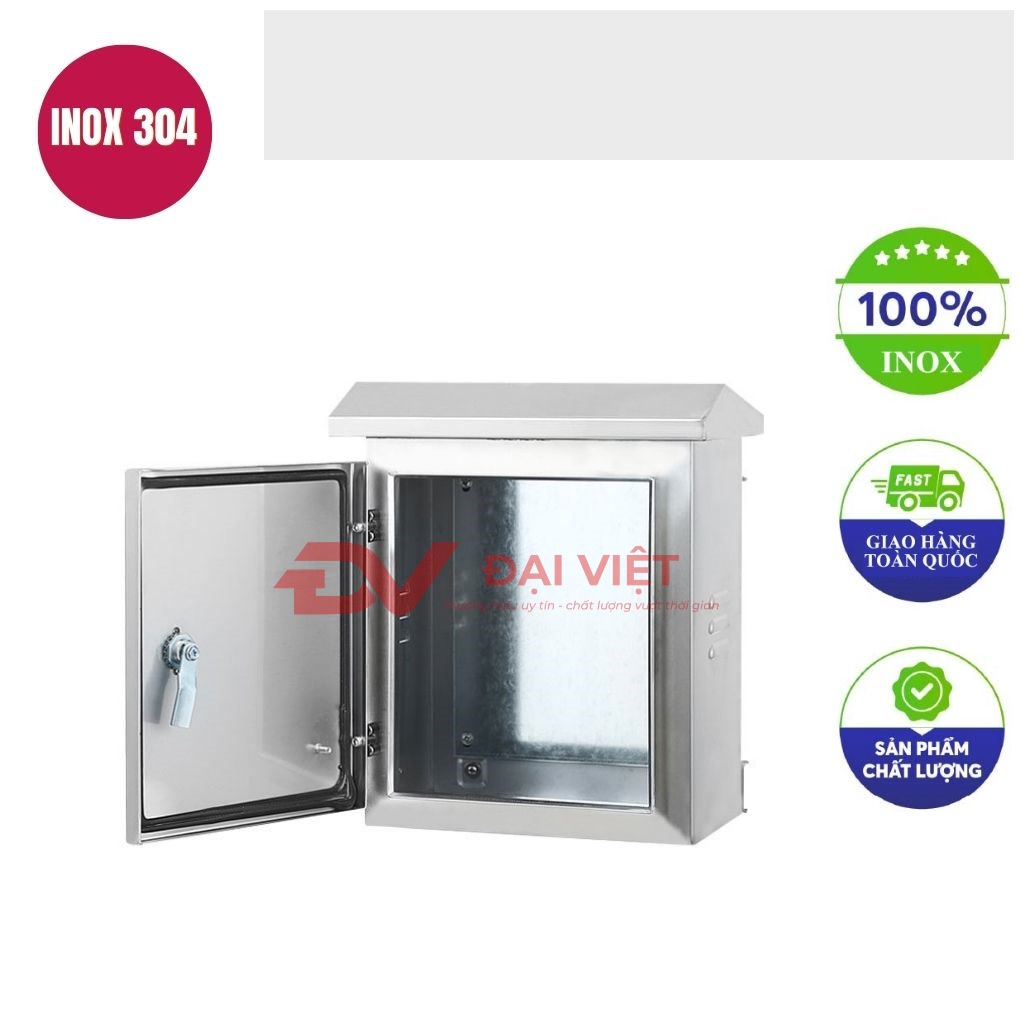 vo tu dien inox ngoai troi 400x500x200mm