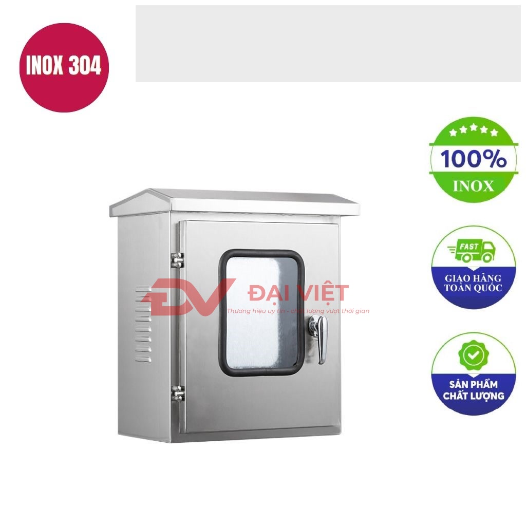 vo tu dien inox ngoai troi cua kinh 400x300x200mm