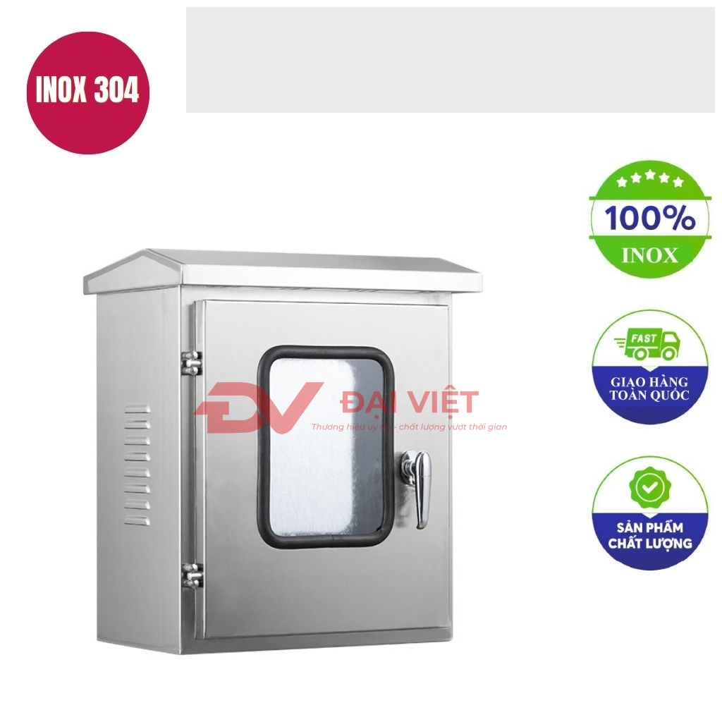vo tu dien inox ngoai troi cua kinh 500x400x250mm
