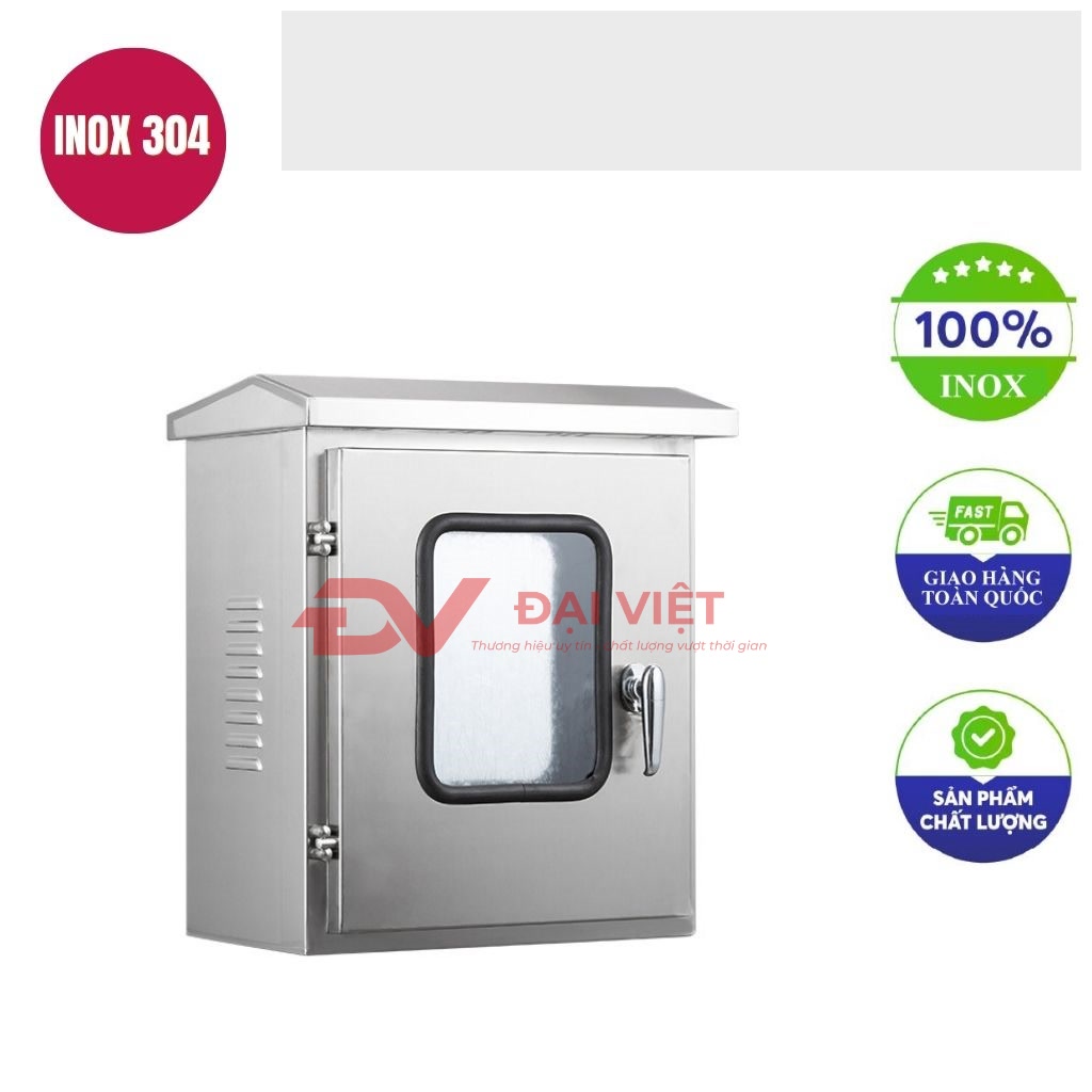 vo tu dien inox ngoai troi cua kinh 600x500x300mm