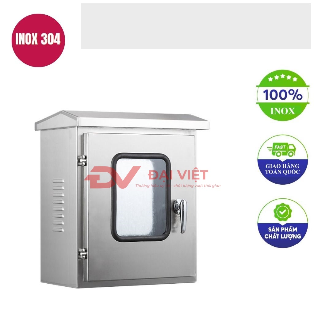 vo tu dien inox ngoai troi cua kinh 700x500x250mm