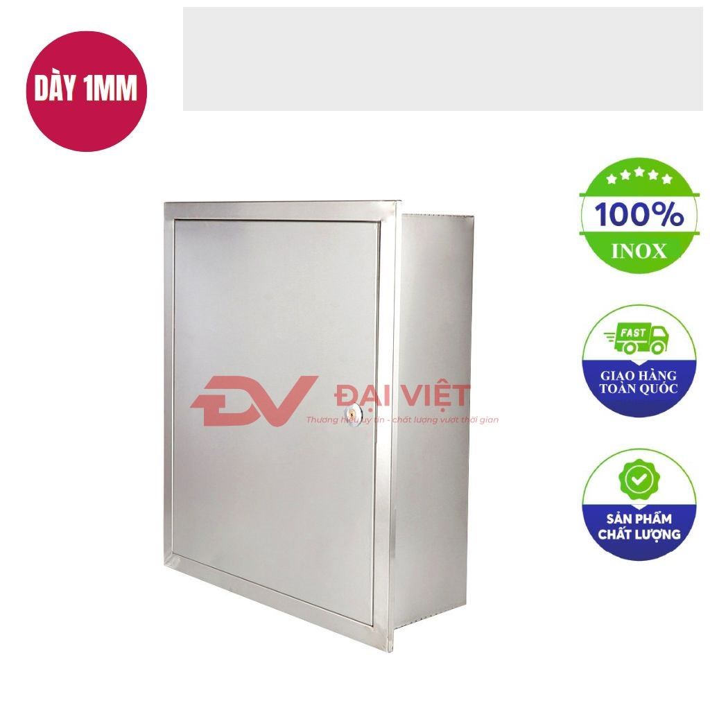 vo tu dien inox trong nha 400x500x180mm