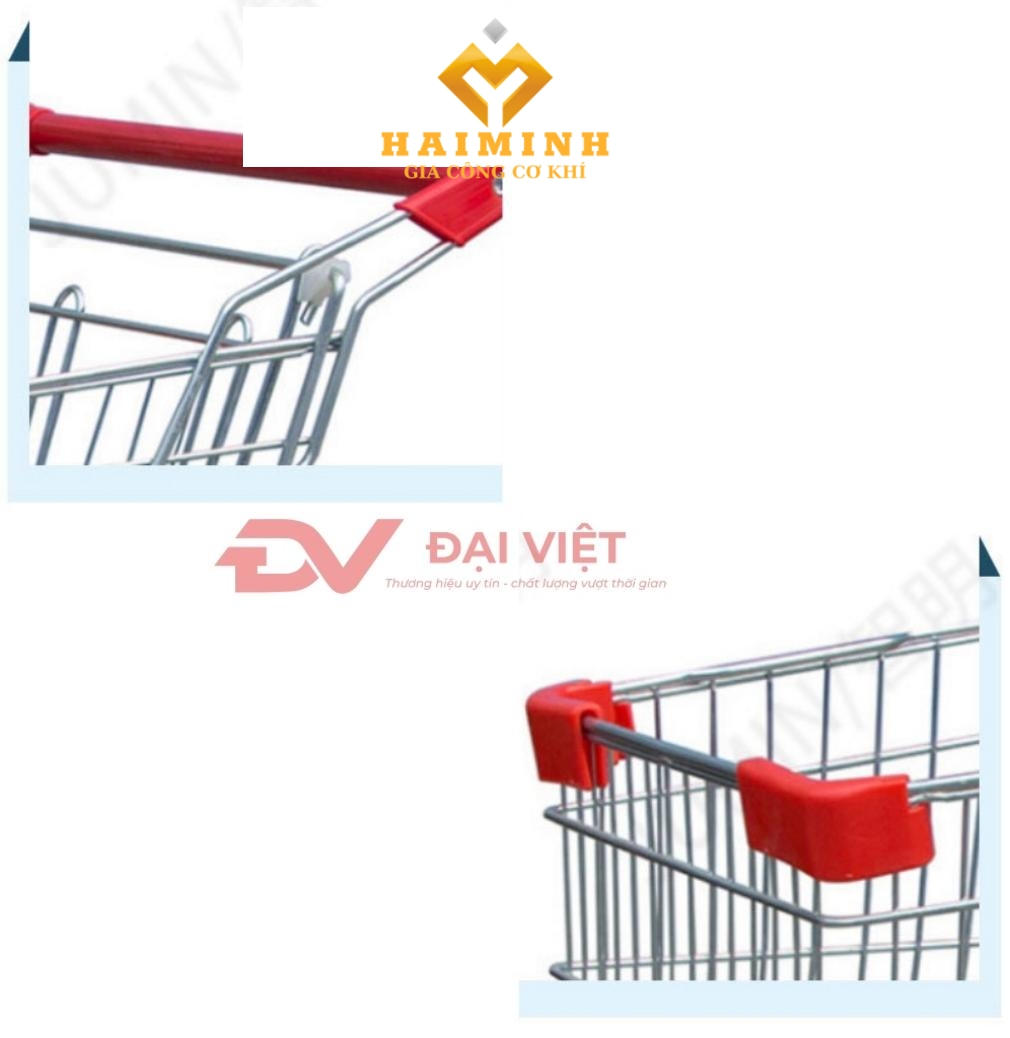 Điểm khác biệt nổi bật của xe đẩy hàng siêu thị 280L
