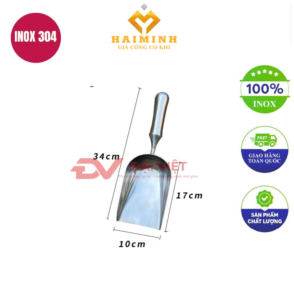 xeng xuc da inox 34x10cm