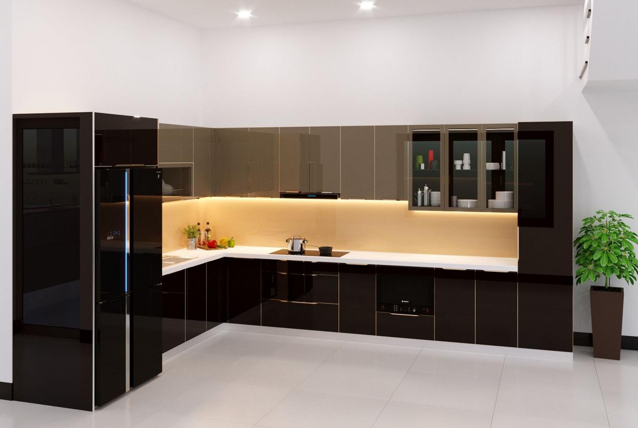 Các cấu hình tủ bếp và lựa chọn vật liệu theo môi trường sử dụng.