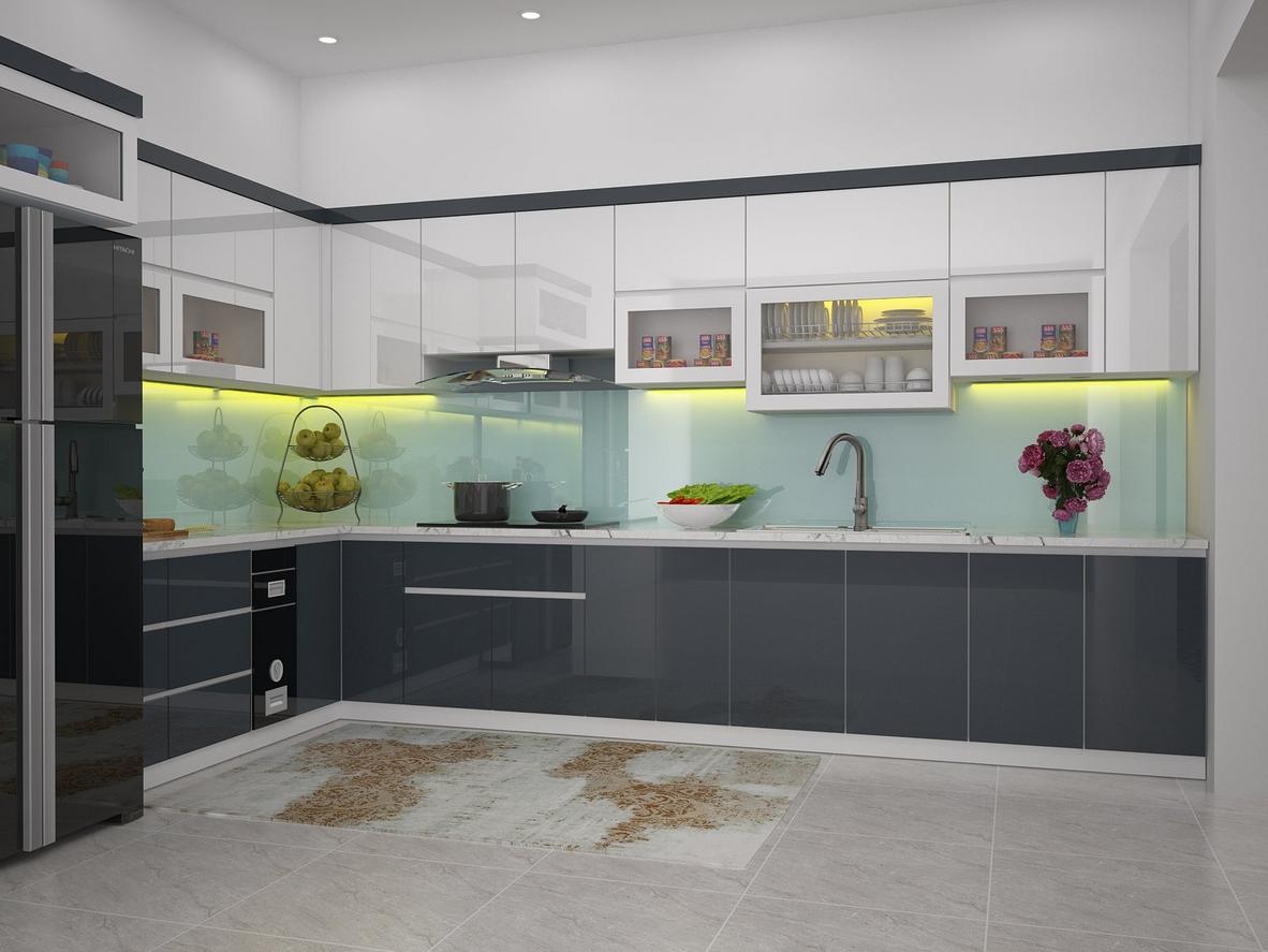 Mặt cắt kính cường lực 4–5mm và tùy chọn hoàn thiện.