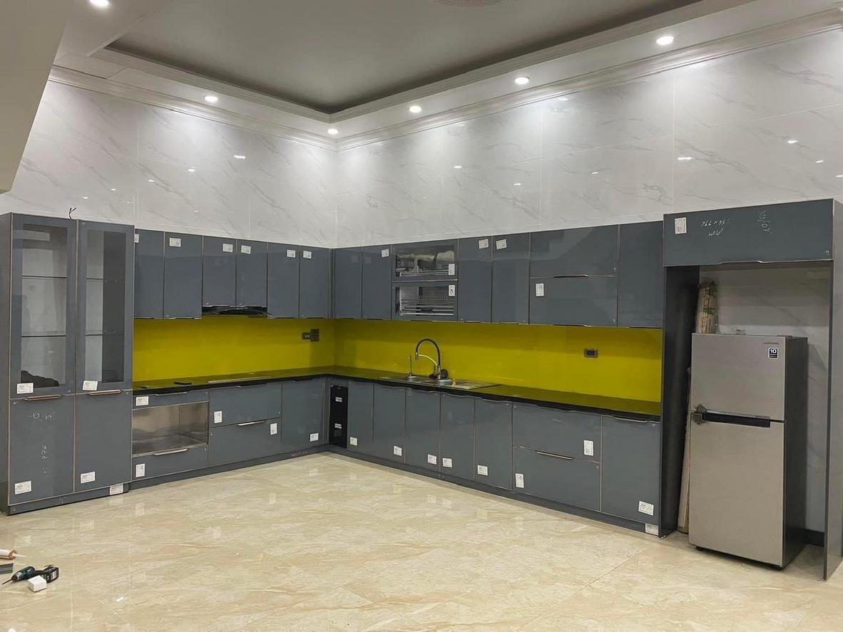 Biểu mẫu nghiệm thu tủ bếp theo checklist kỹ thuật.