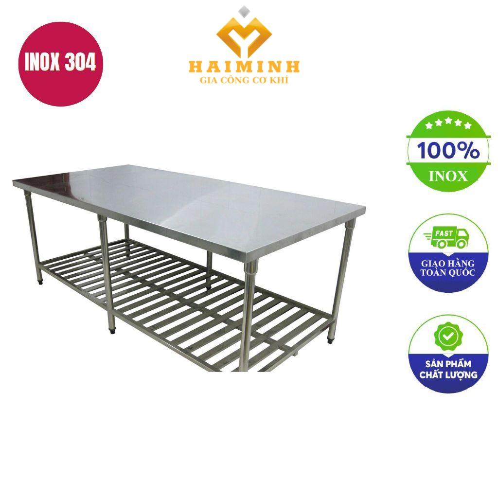 Bàn bếp ga công nghiệp inox