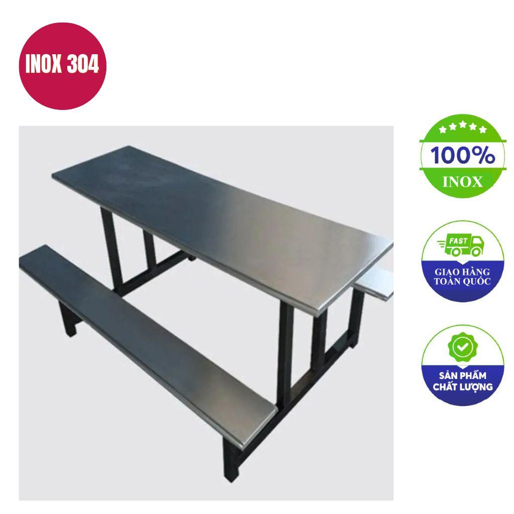 Bàn ghế công nghiệp dài