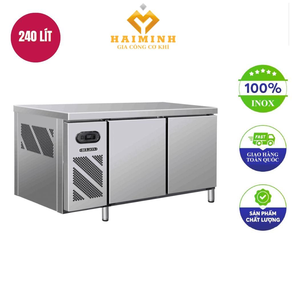 Bàn nửa đông nửa mát 2 cánh inox Berjaya BS 2DCF4/Z 1m2