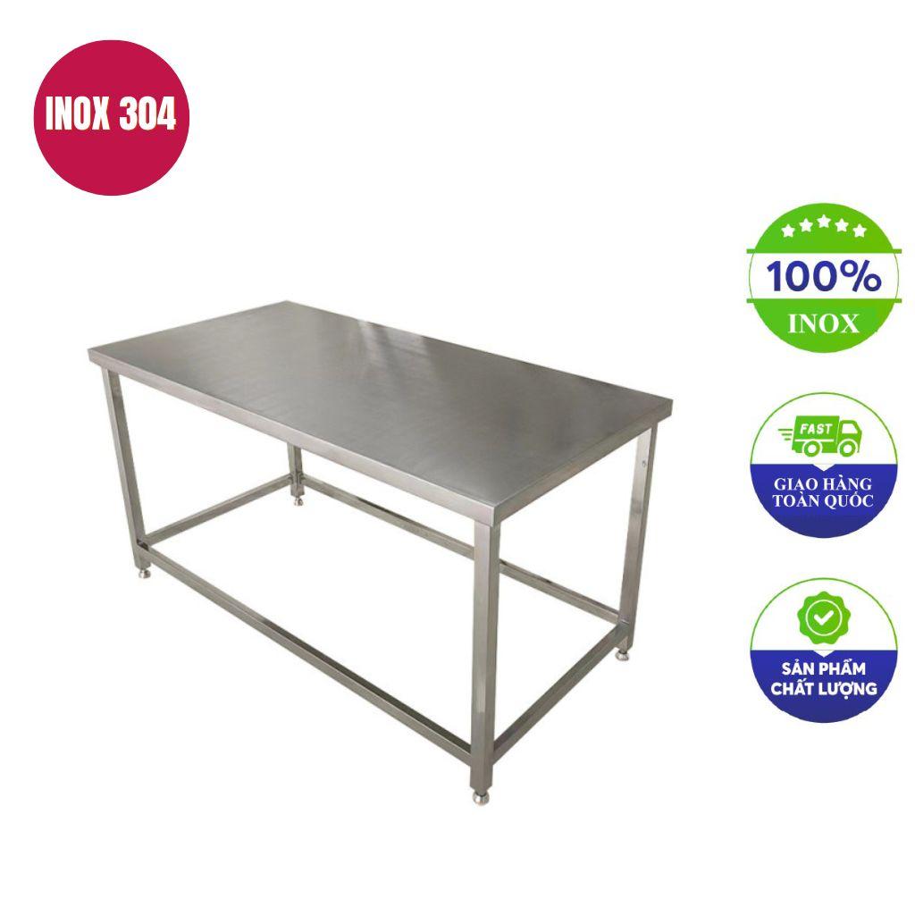 Bàn sơ chế inox 120x60x80cm