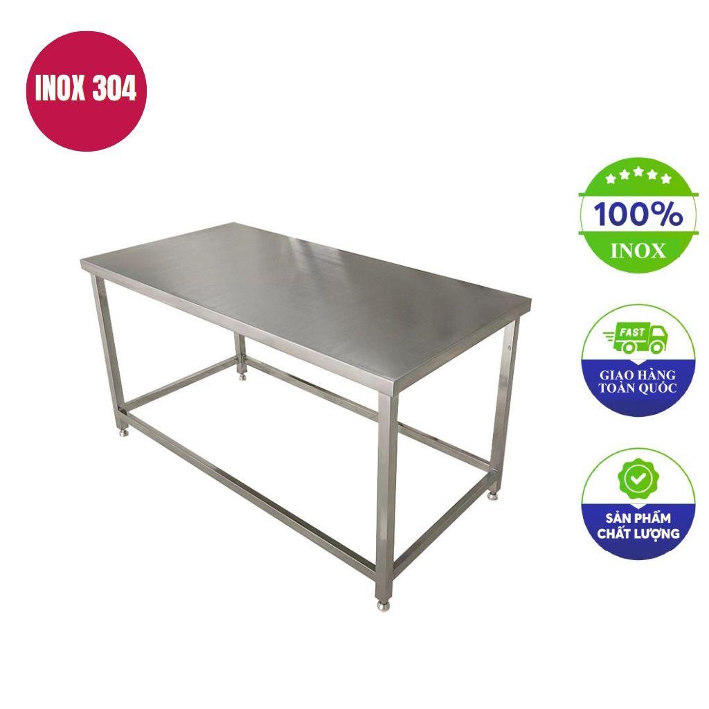 Bàn sơ chế inox 150x70x83cm