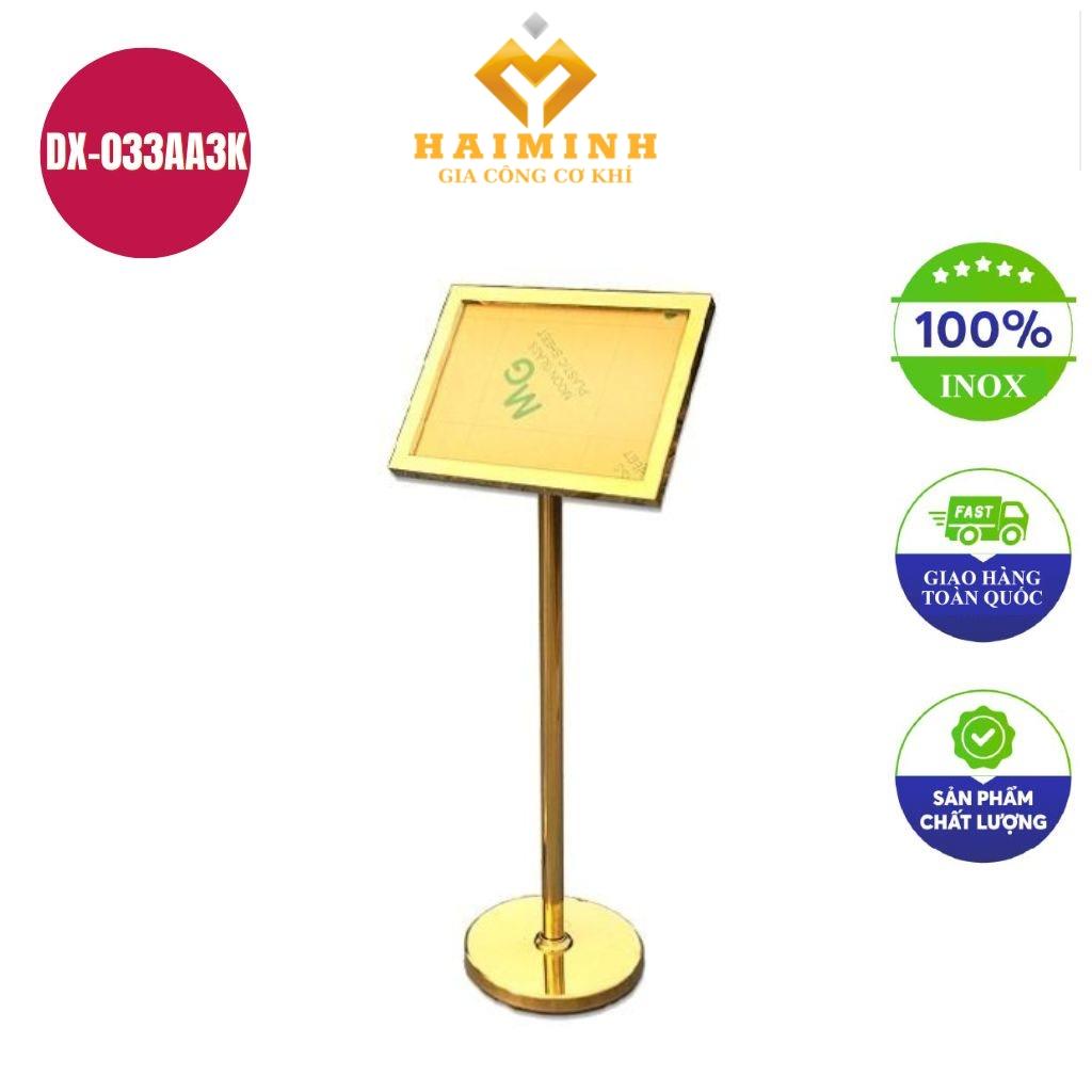 Bảng chỉ dẫn A3 tăng giảm không thùng DX-033AA3K