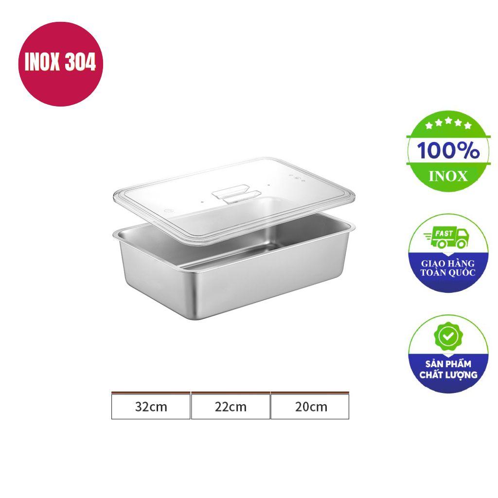 Bảng minh họa các kích thước khay Gastronorm (GN) tiêu chuẩn.