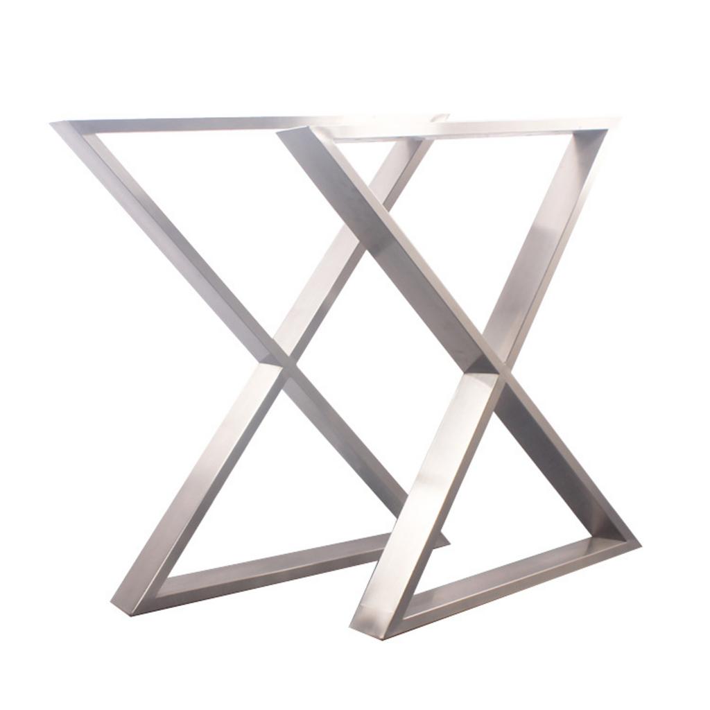 Bảng tham chiếu chi tiết các thông số kỹ thuật khuyến nghị cho chân bàn inox tương ứng với các loại mặt bàn khác nhau.