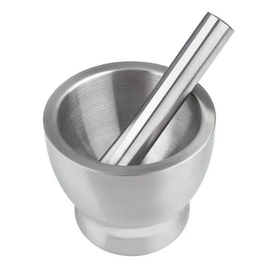 Các loại chày cối inox được thiết kế chuyên dụng cho từng quy trình chế biến khác nhau.