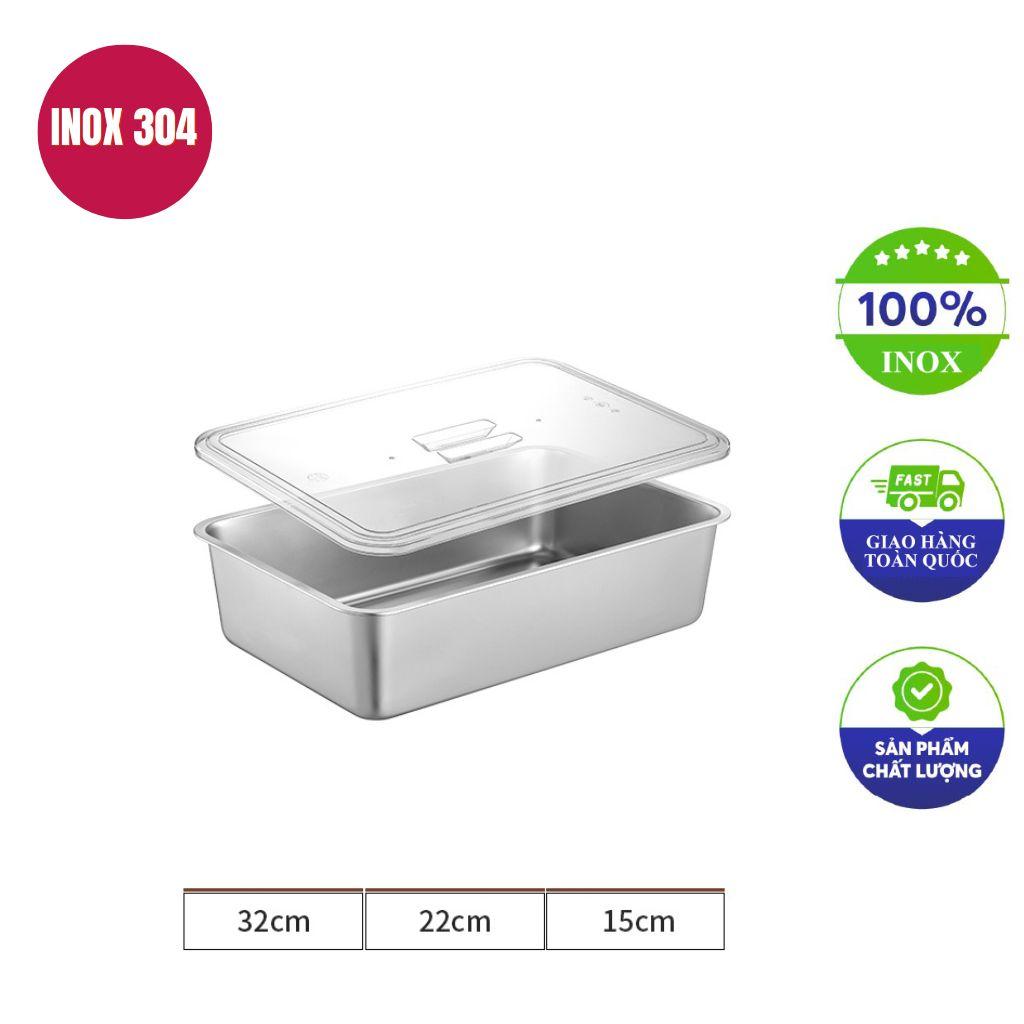 Sự đa dạng về mẫu mã và chủng loại của khay inox đựng thức ăn có nắp.