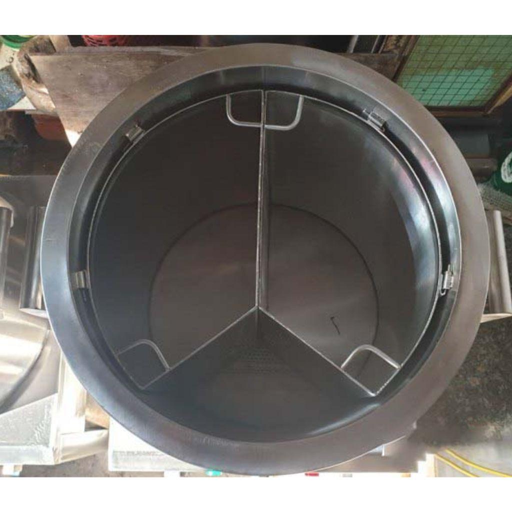 Dải sản phẩm nồi nấu cháo công nghiệp với nhiều kích cỡ khác nhau, phù hợp cho mọi quy mô kinh doanh.