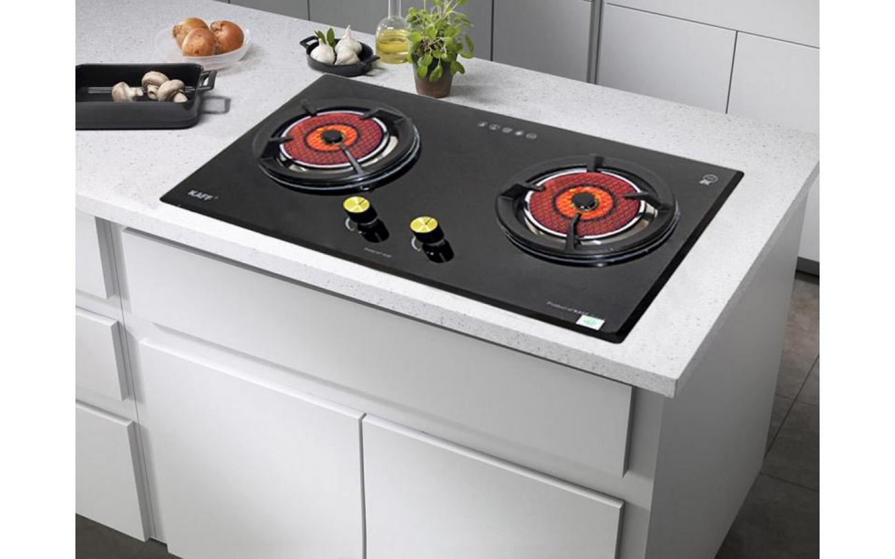 Sơ đồ chi tiết các bộ phận cấu tạo quan trọng của một chiếc bếp gas âm hiện đại.