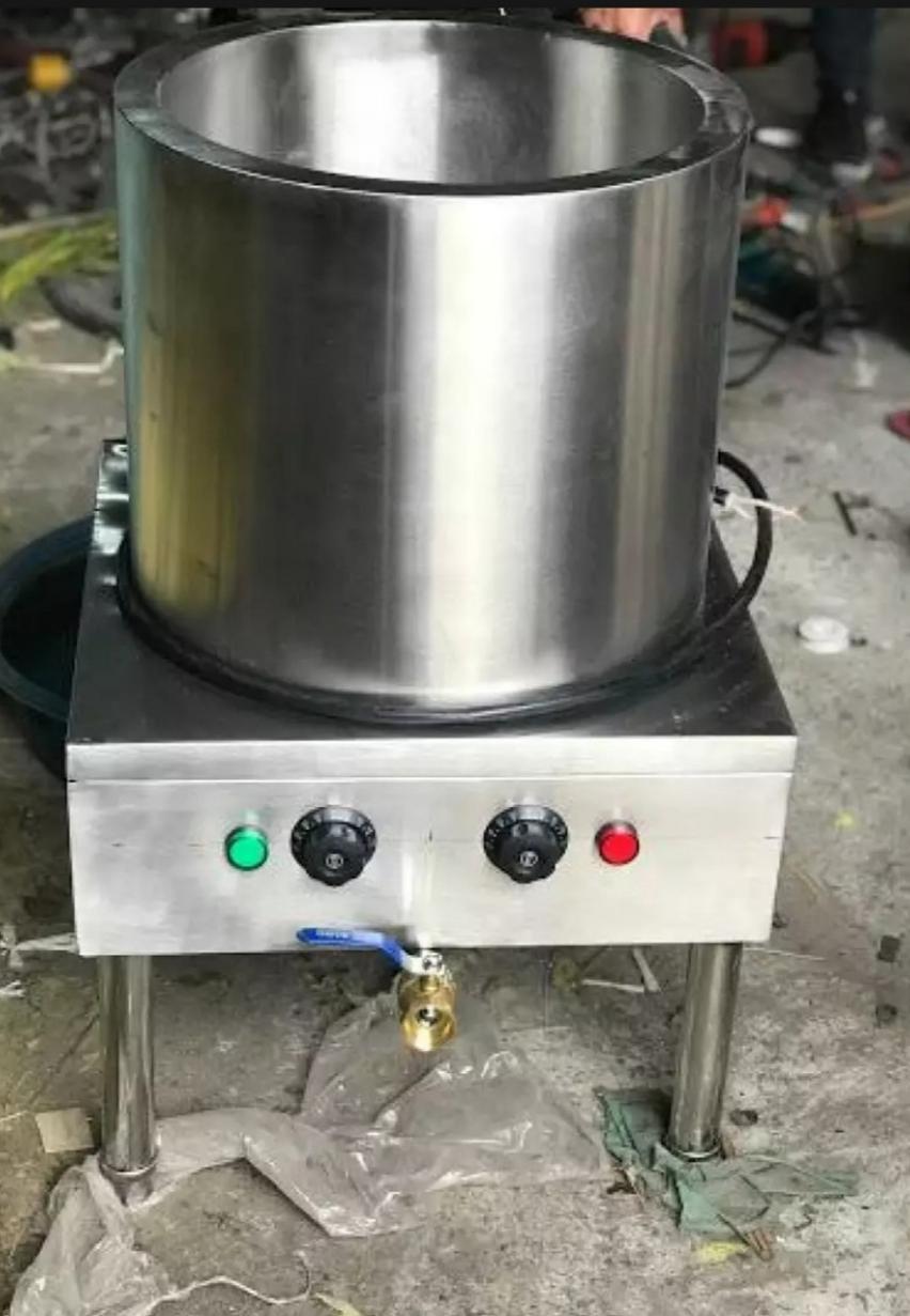 Sơ đồ cấu tạo chi tiết các lớp của nồi nấu phở điện Cơ Khí Hải Minh.