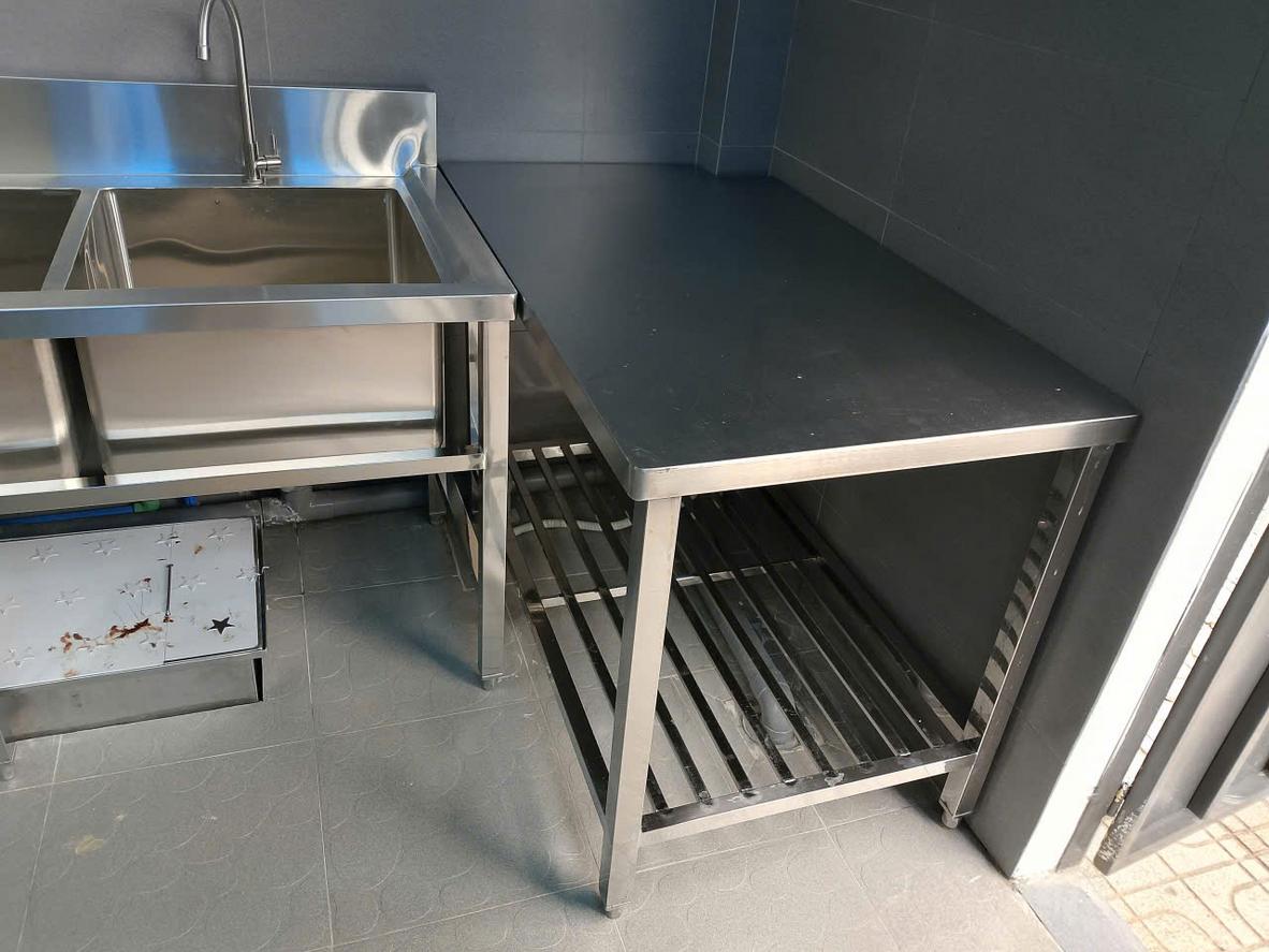 Sơ đồ 5 bước trong quy trình cung cấp giải pháp bàn bếp inox của Cơ Khí Hải Minh.