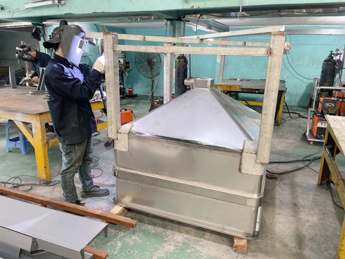 So sánh đặc tính hàn giữa inox, thép và nhôm.