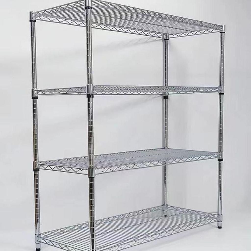 Hình ảnh trước và sau khi lắp đặt hệ thống kệ inox 