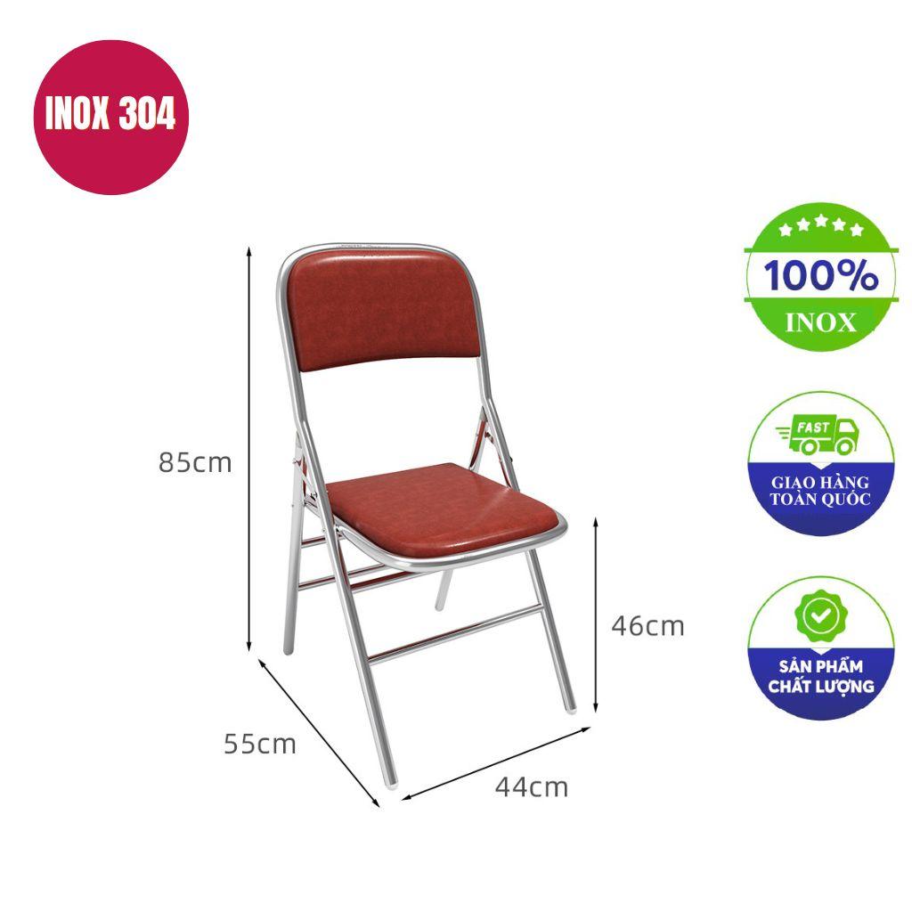 Ghế inox là lựa chọn lý tưởng cho các khu vực phục vụ ăn uống có lưu lượng khách lớn.