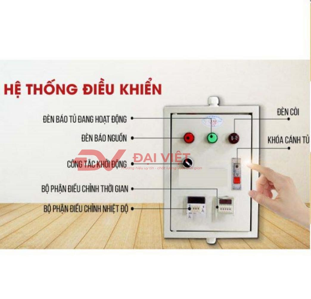 Cụm gia nhiệt và cấp nước tự động đảm bảo vận hành liên tục.