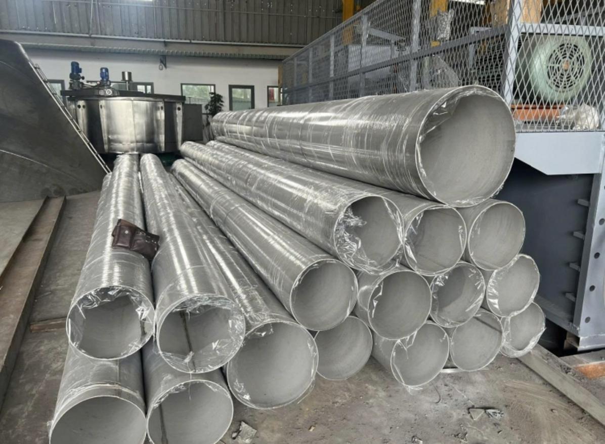 Sơ đồ tổng quan quy trình gia công ống inox theo tiêu chuẩn ISO của Cơ Khí Hải Minh.