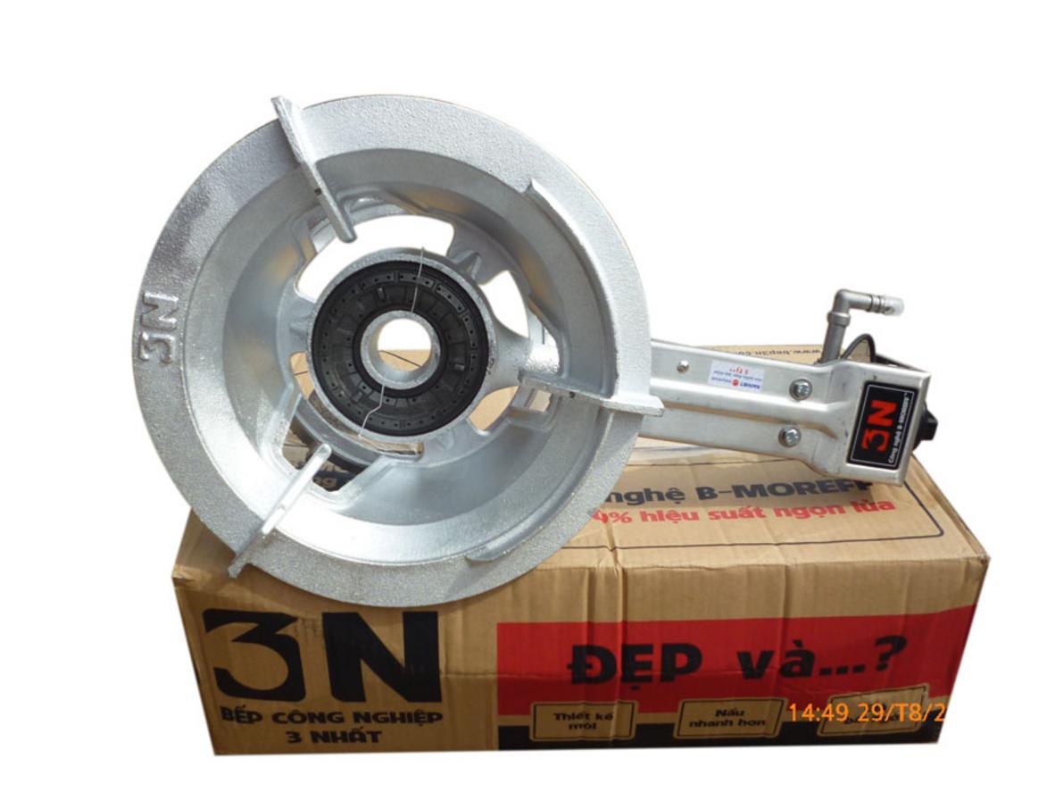 Quạt hướng trục gắn gần họng đơn, đường gió rất ngắn.