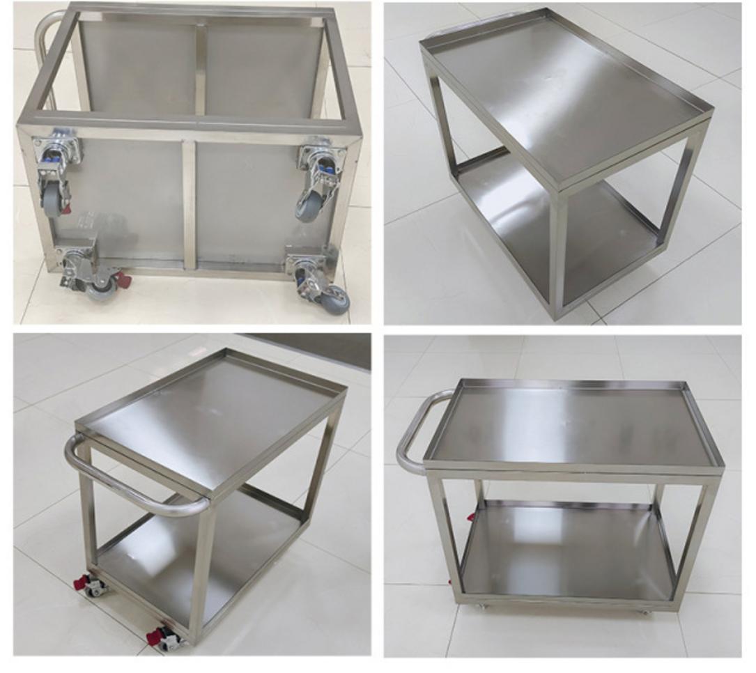 Logo của các tiêu chuẩn HACCP, GMP, ISO mà sản phẩm xe đẩy inox hướng tới đáp ứng.