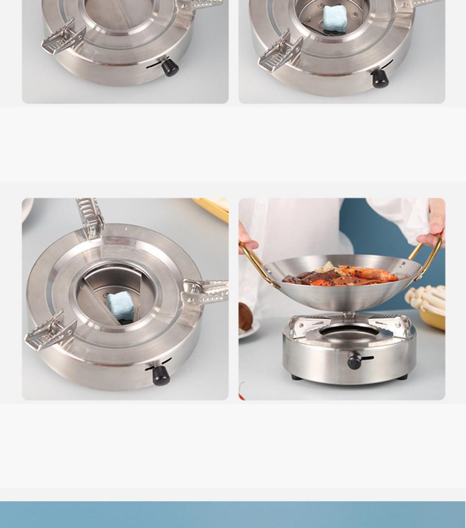 Dự án lắp đặt hệ thống bếp cồn inox vuông cho nhà hàng buffet cao cấp tại Hà Nội.