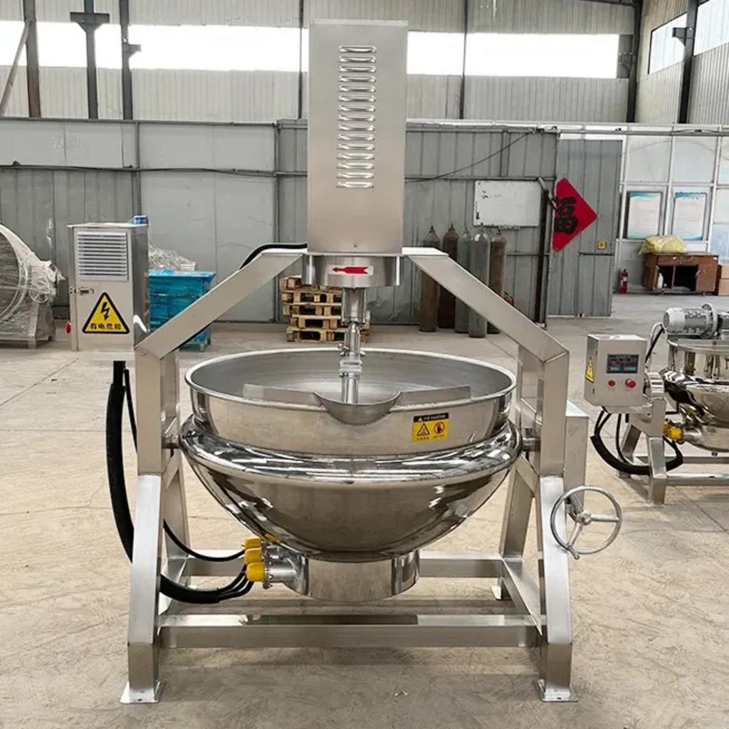 Sơ đồ 2D/3D mô phỏng việc bố trí dây chuyền sản xuất giò chả trong một nhà xưởng tiêu chuẩn.