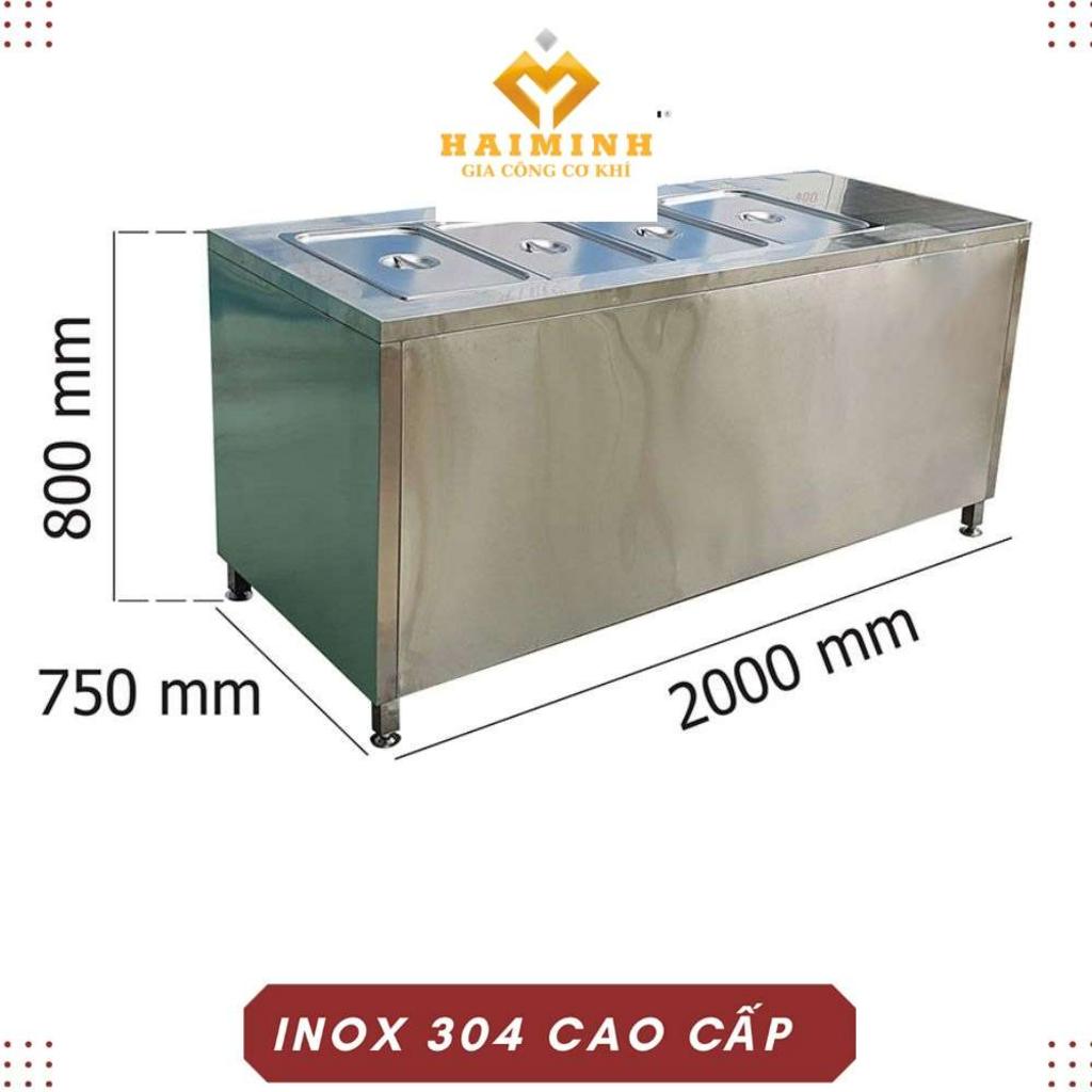 Tủ giữ nóng thức ăn 4 khay