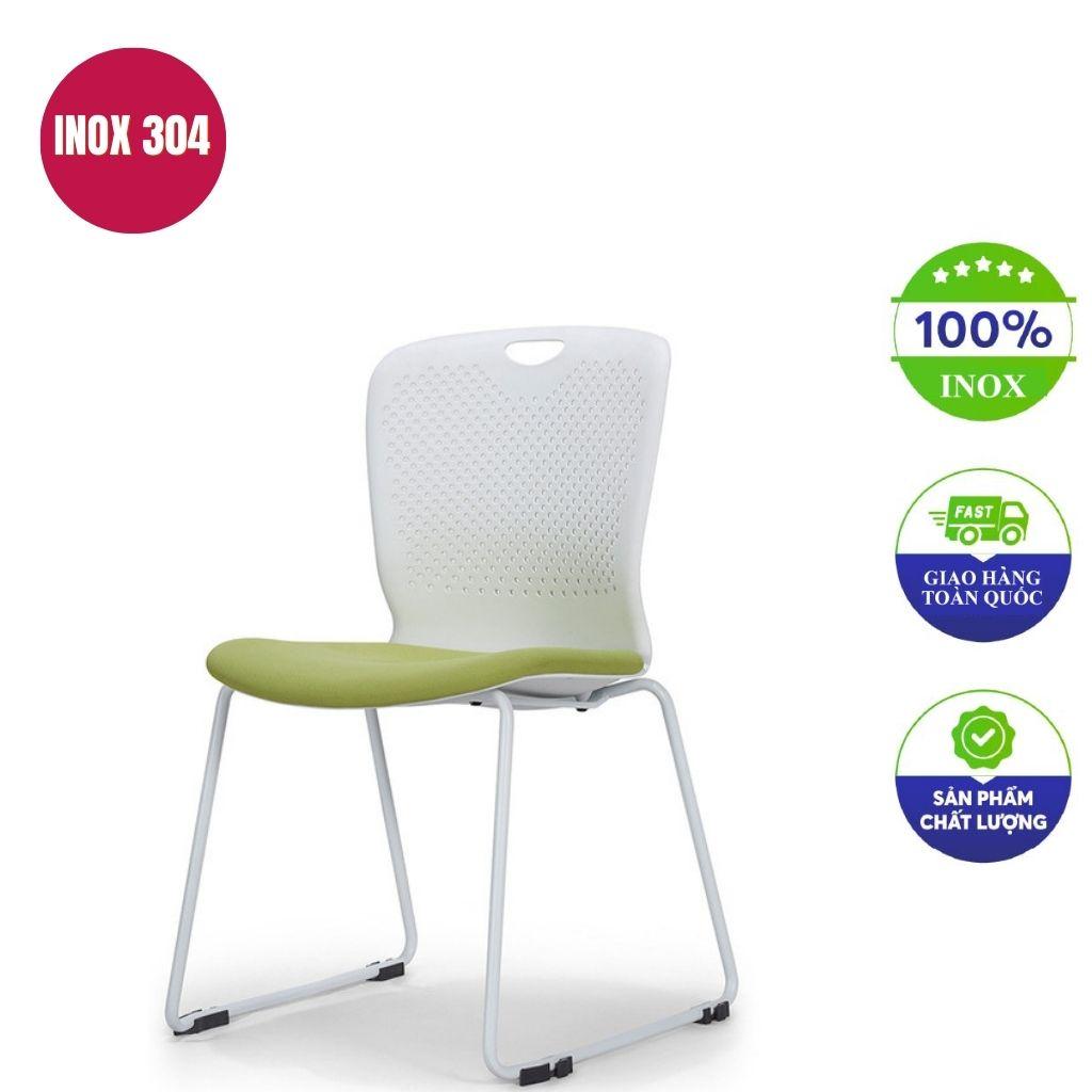 Ghế inox có nhiều kích thước chiều cao khác nhau để phù hợp với bàn ăn, bàn làm việc hay quầy bar.