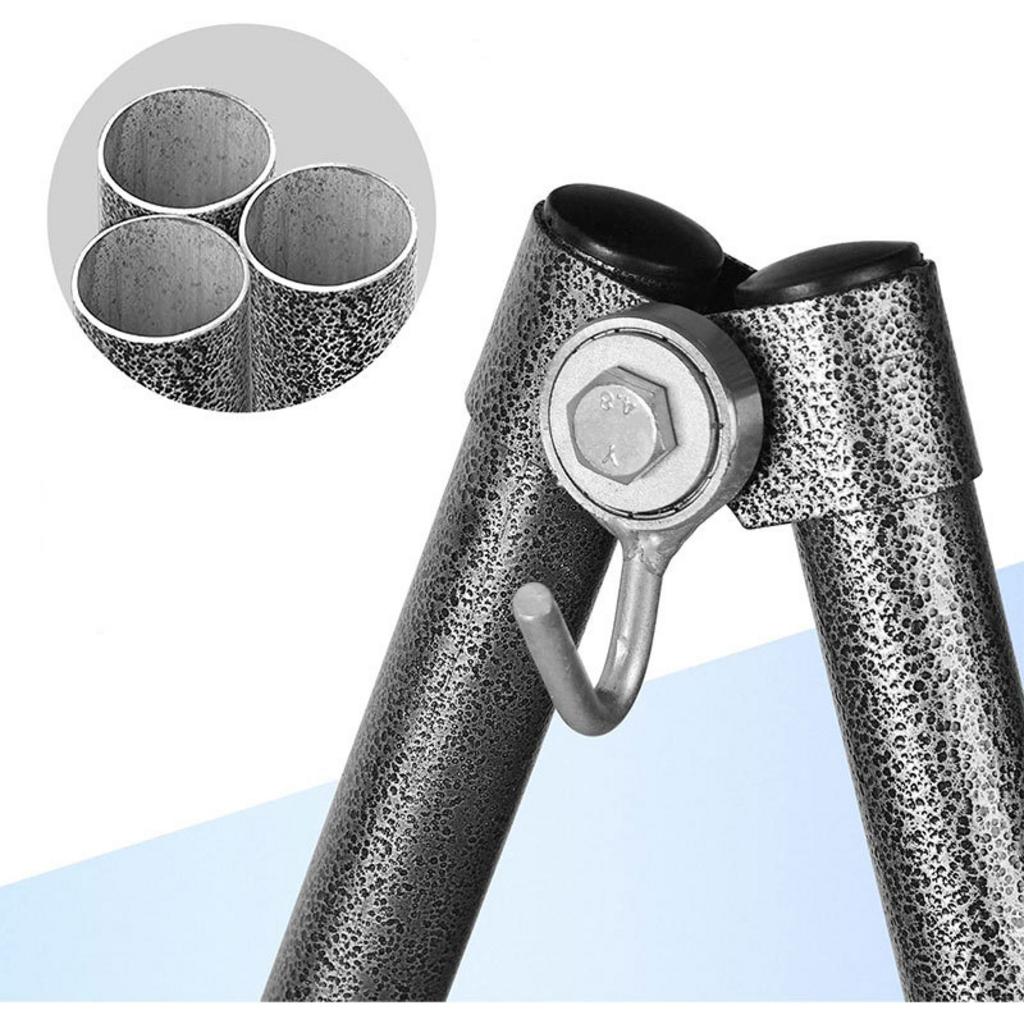 Biểu đồ minh họa 3 lợi ích chính của võng xếp inox cho dự án: Độ bền - Chống gỉ - Linh hoạt.