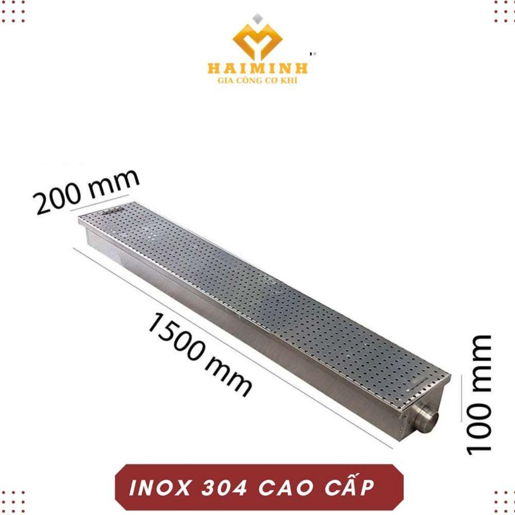 Máng thoát sàn inox 304 cho nhà hàng