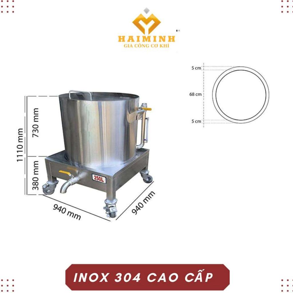 Nồi nấu sữa đậu nành công nghiệp 150L dùng điện