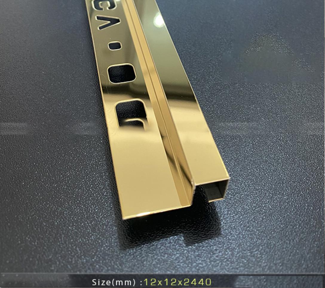 Các profile nẹp inox phổ biến và ứng dụng theo từng không gian thi công.