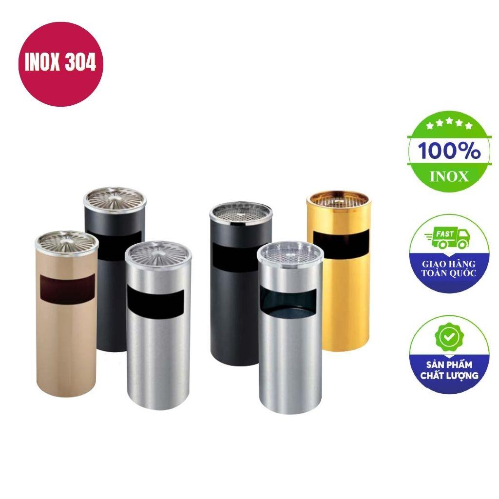 Giá thùng rác inox phụ thuộc vào nhiều yếu tố: vật liệu, độ dày, và mức độ phức tạp khi gia công.