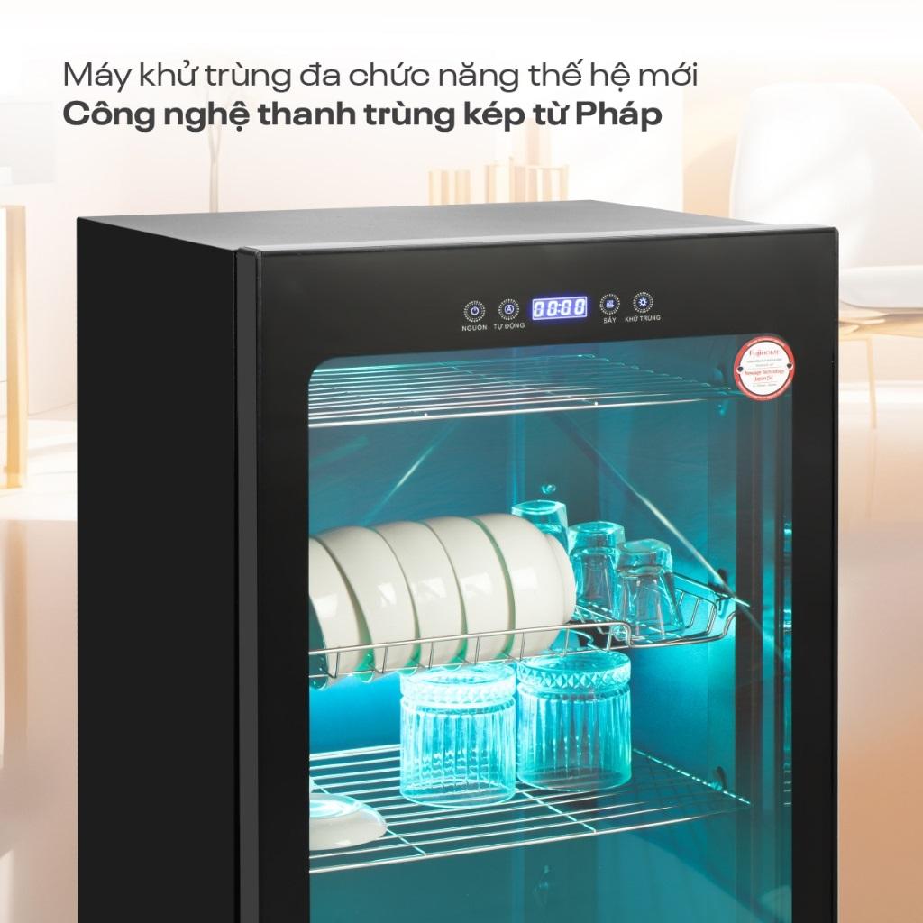 Quy trình chuẩn 3 bước sử dụng tủ sấy bát để đạt hiệu quả và an toàn tối đa.