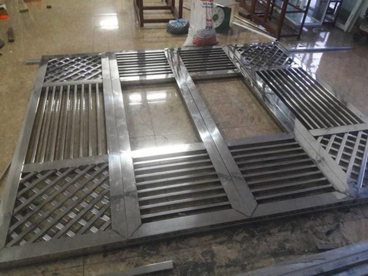 Sơ đồ 7 bước gia công cửa inox theo tiêu chuẩn ISO 9001:2015.