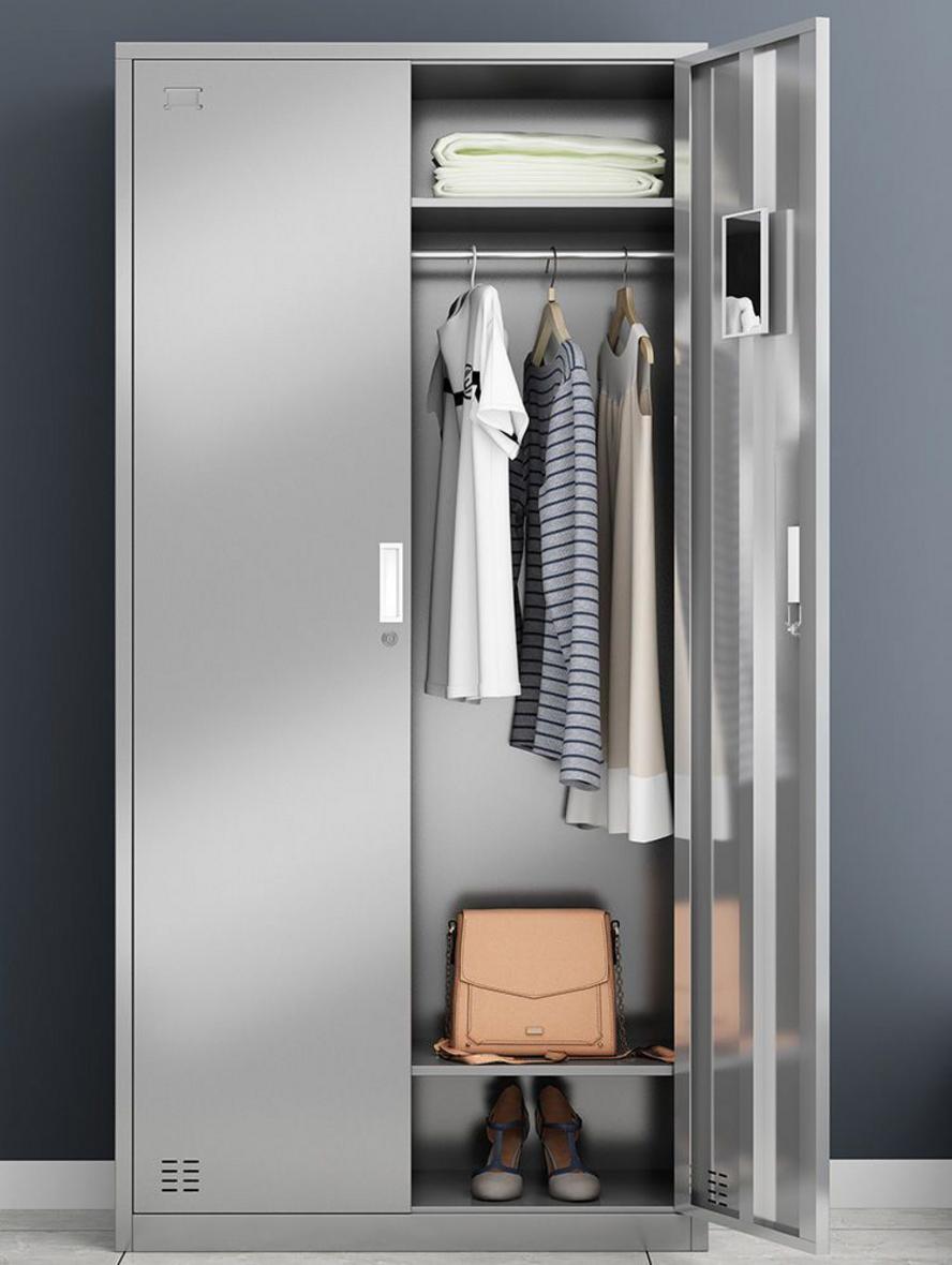 Quy trình 4 bước chuyên nghiệp từ thiết kế đến lắp đặt tủ quần áo inox tại Cơ Khí Hải Minh.