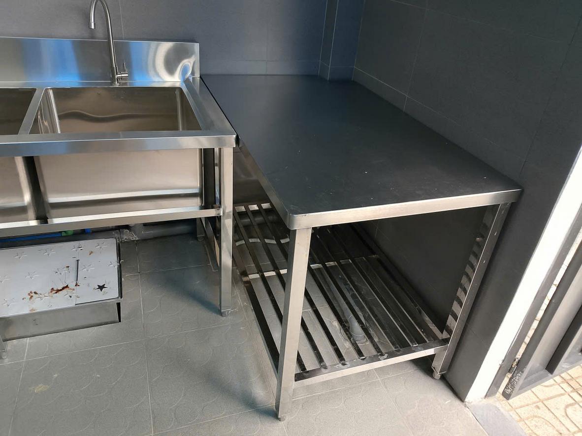 Xưởng sản xuất bàn bếp inox hiện đại của Cơ Khí Hải Minh.