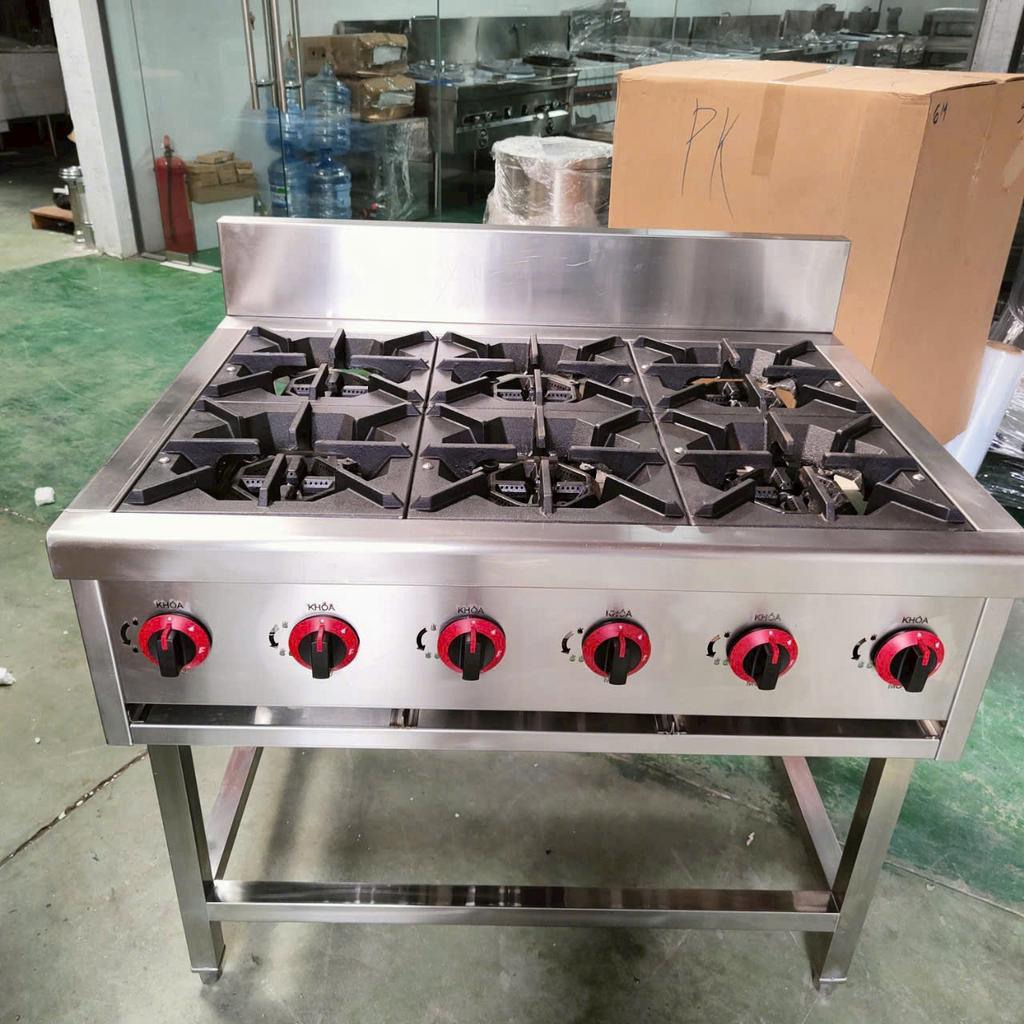 Quy trình tư vấn và lắp đặt bếp ga công nghiệp chuyên nghiệp.