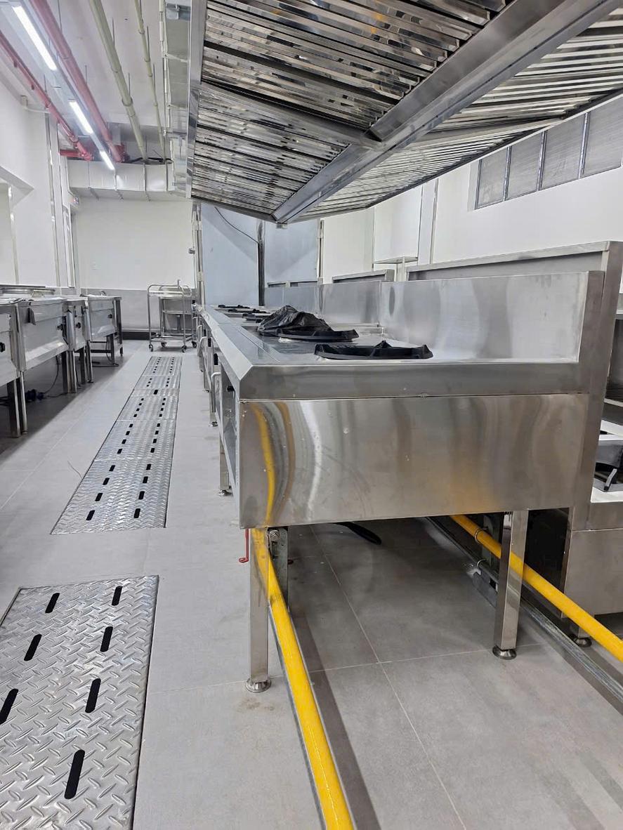 Sơ đồ 1 chiều: từ tiếp nhận đến rửa/thoát rác.