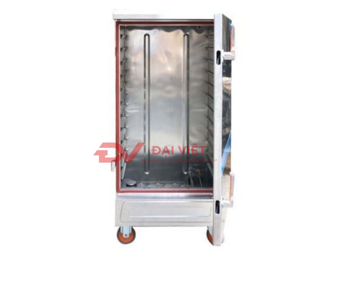 Bảng so sánh chi phí và hiệu quả vận hành của tủ nấu cơm điện, gas và điện-gas kết hợp.