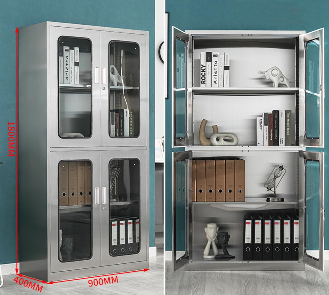 Bảng so sánh cho thấy inox là vật liệu tối ưu nhất cho tủ thuốc y tế chuyên dụng.